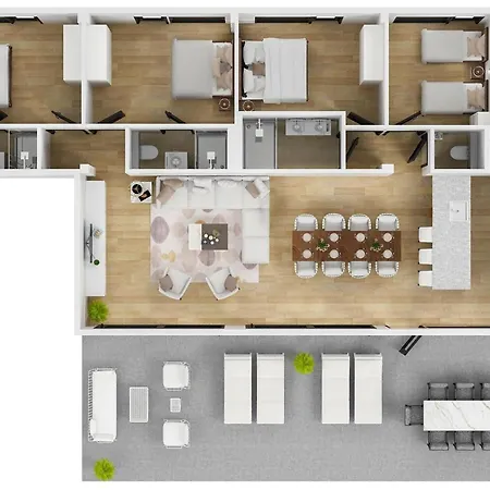 Forest 8 Persons #724 *